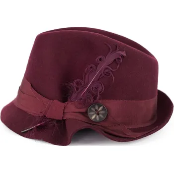 Klobouk Loretto klobouk bordó