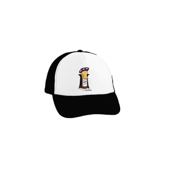 Kšiltovka Bastard Rumburák kšiltovka truckerka Black cap