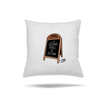 Polštář Bastard Včera, dnes a zítra polštář White