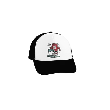 Kšiltovka Bastard Hubnu v pase kšiltovka truckerka Black cap