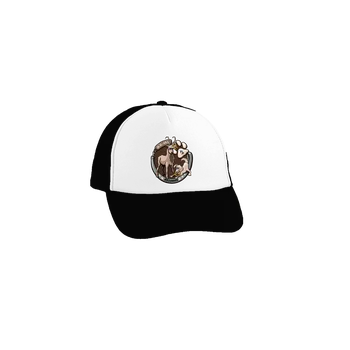 Kšiltovka Bastard Psí horoskop: Kozoroh kšiltovka truckerka Black cap