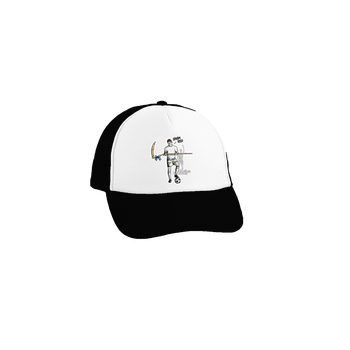Kšiltovka Bastard Dávám kosy kšiltovka truckerka Black cap