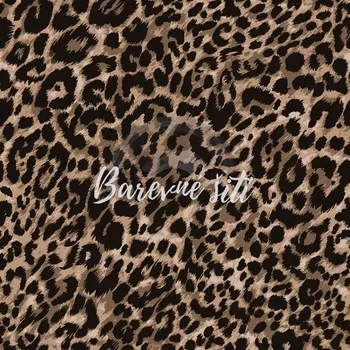 Silky, Tmavý leopard (E)** (Lehká vzdušná šatovka)