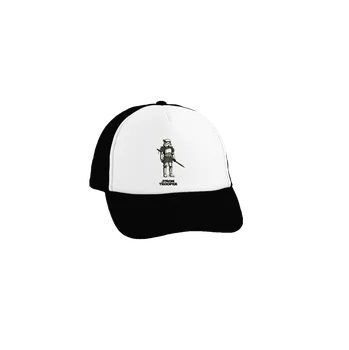 Kšiltovka Bastard Strom trooper kšiltovka truckerka Black cap