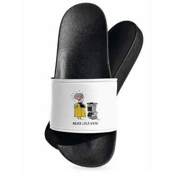 Pánské pantofle Bastard Miluji literaturu pantofle White