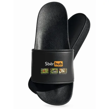 Pánské pantofle Bastard Sběr hub pantofle Black