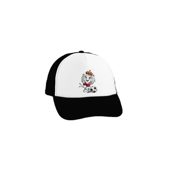 Kšiltovka Bastard Fotbalový lev kšiltovka truckerka Black cap