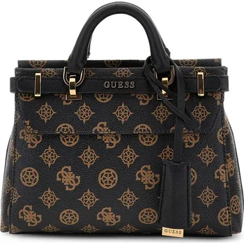 Kabelka Kabelka GUESS SESTRI LOGO MINI SATCHEL HWPZ9001760-MLO – Hnědá