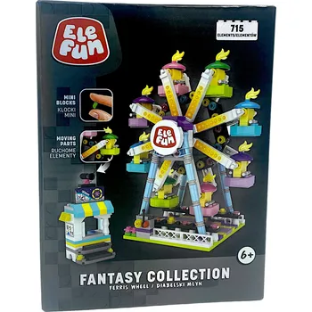 ostatní stavebnice Stavebnice elefun 715 dílků