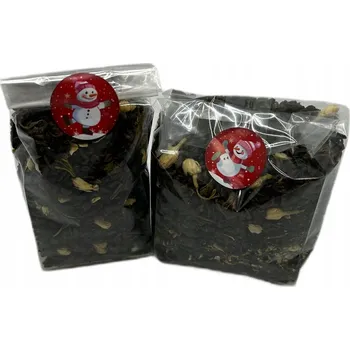 samolepka Vánoční Samolepky o průměru 25 mm 50 Ks - Sněhuláci