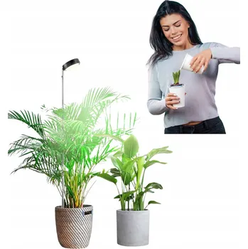 Lampička LED Lampa pro Rostliny Plné Spektrum s Časovačem, Profesionální Osvětlení