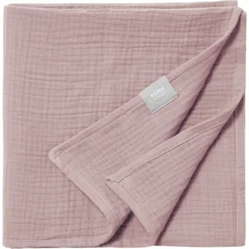 látková plena MimiConcept Zavinovací mušelínová plena Sand Rose 120 x 120 cm