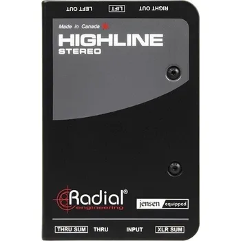 Radial Highline Stereo DI box