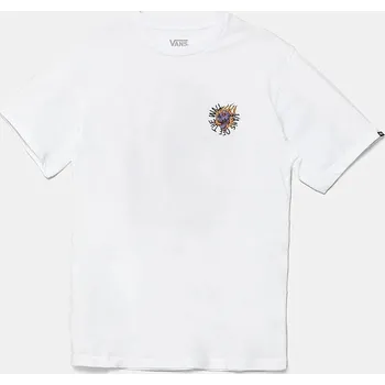 Pánské tričko Bavlněné tričko Vans Vortex VN000MKHWHT1 bílá 00X, vel. 165-173