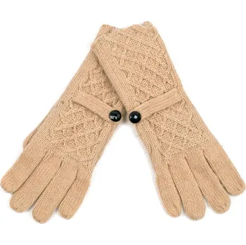 Šála Módní rukavice s proplétaným vzorem velbloudí