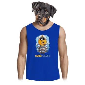 Pánské tílko Bastard Kuřeplavec pánské tílko Royal Blue