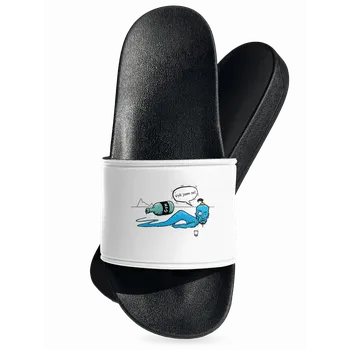 Pánské pantofle Bastard Vylitej gin pantofle White