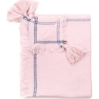 Šála Lemovaná růžová šála