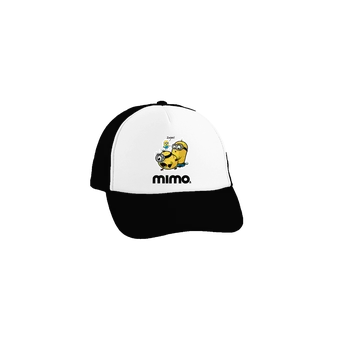 Kšiltovka Bastard Mimo kšiltovka truckerka Black cap