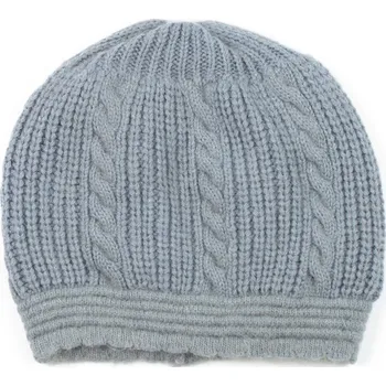 Čepice Zimní angorská čepice Nancy šedá