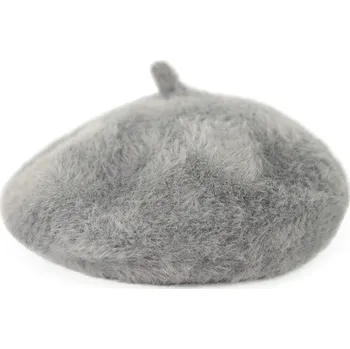 Kšiltovka Klasický baret s anténkou šedý