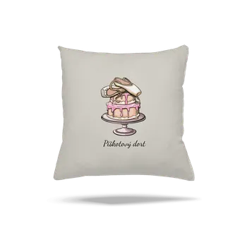 Polštář Bastard Piškotový dort polštář Stracciatella
