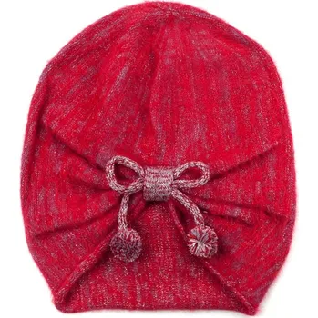 Čepice Červená čepice z angory