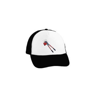 Kšiltovka Bastard Kleště na zámek lásky kšiltovka truckerka Black cap