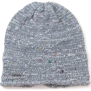 Čepice Melanžová pletená čepice šedá