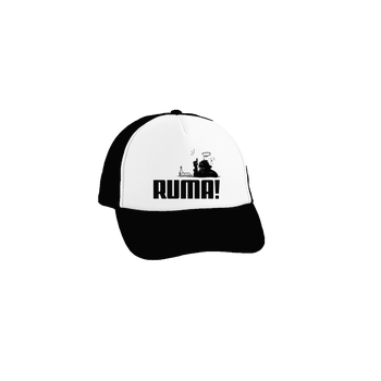 Kšiltovka Bastard Ruma kšiltovka truckerka Black cap
