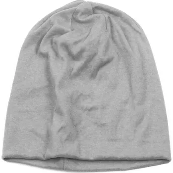 Čepice Pletená čepice houmleska světle šedá