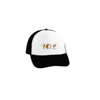 Kšiltovka Bastard Mejdan v lese kšiltovka truckerka Black cap