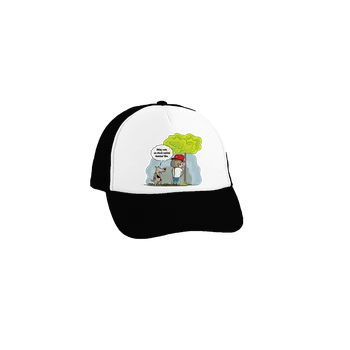 Kšiltovka Bastard Pán pes kšiltovka truckerka Black cap