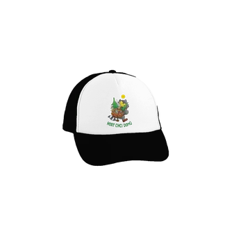 Kšiltovka Bastard Hory chci domů kšiltovka truckerka Black cap