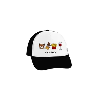 Kšiltovka Bastard PMS pack kšiltovka truckerka Black cap