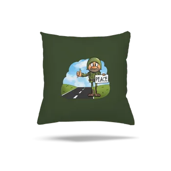 Polštář Bastard Peace polštář Olive Green