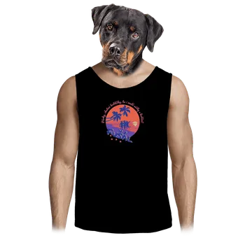 Pánské tílko Bastard Fušál pánské tílko Black