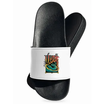 Pánské pantofle Bastard Úhoř pantofle White