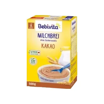 Bebivita Mléčná kaše kakaová od 8.měsíce 500 g