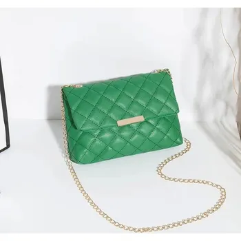 Kabelka Kabelka prošívaná, styl psaníčko - Zelená