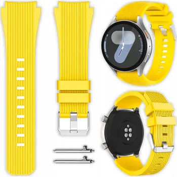 Řemínek na hodinky Řemínek Vanfone pro Samsung 20mm, žlutý