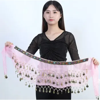 Dámská sukně Sukně pro břišní tance - Růžová