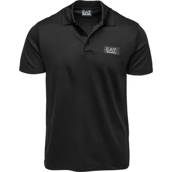 Pánská košile Pánská Polokošile EA7 TRAIN LUX M POLO MD 3DPF78PJUJZ1200 – Černá XL