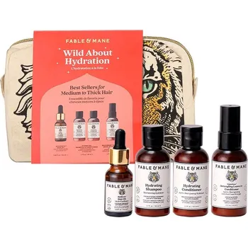 Kosmetická sada Fable & Mane - WILD ABOUT HYDRATION SET Sady péče o vlasy unisex
