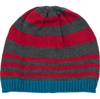 Čepice Červená pruhovaná čepice