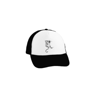 Kšiltovka Bastard Myšák kšiltovka truckerka Black cap