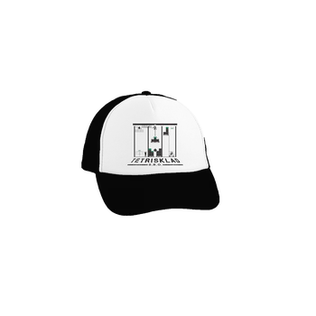 Kšiltovka Bastard Tetrisklad kšiltovka truckerka Black cap