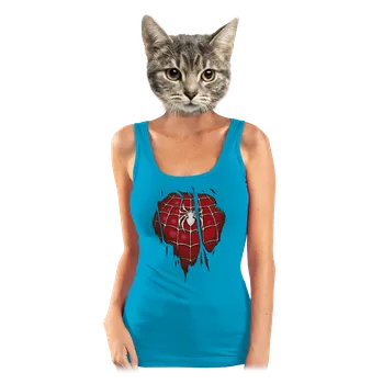 Bastard Spider Inside dámské tílko klasické Blue Atol