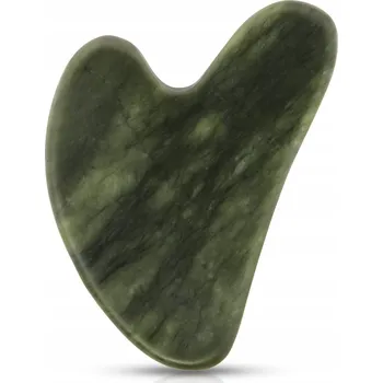 Gua Sha ve tvaru srdce z jadeitu