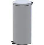Pedálový odpadkový koš Hotel Safe Soft -Close Freedom Fresh 30 l, lakovaná ocel, bílá